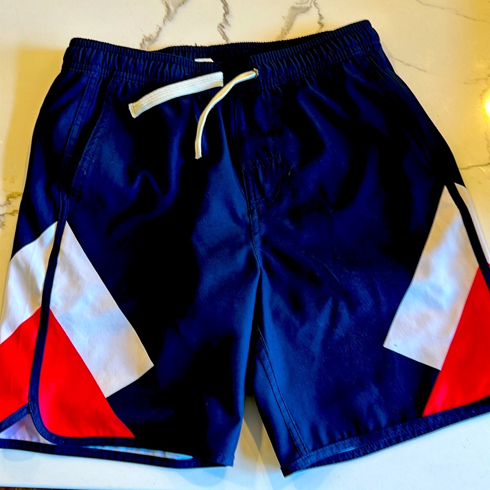 Boys Fair Harbor Anchor swimsuit.  Size Medium